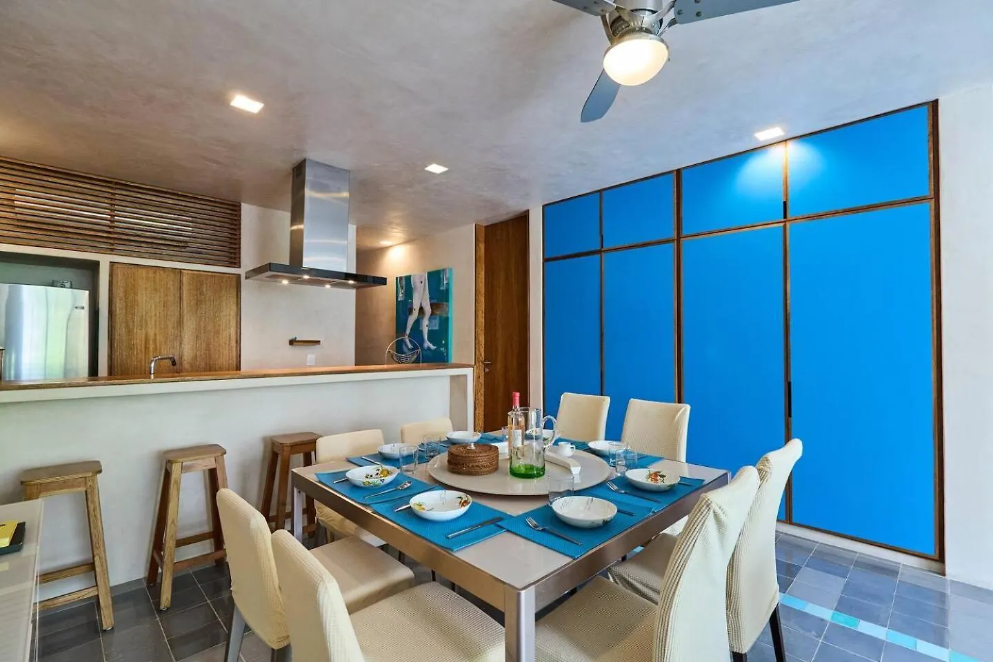 Downtown 4Br Home Beach At 200M 2 Apts In One Playa del Carmen