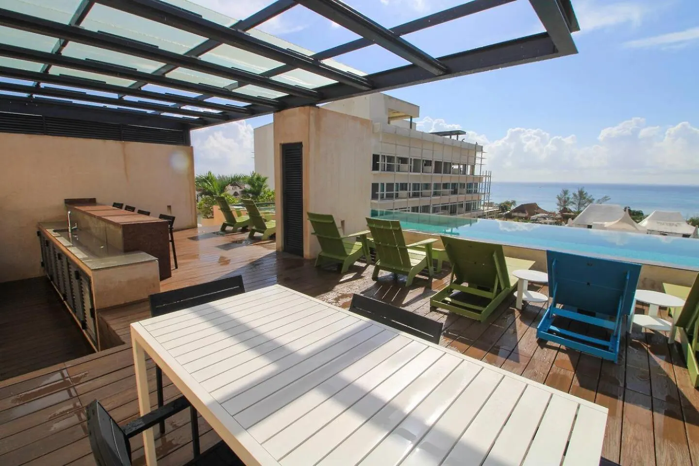 Downtown 4Br Home Beach At 200M 2 Apts In One Playa del Carmen 0*,